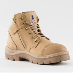 95mm zip sided hiker boot with TPU sole and scuff cap
