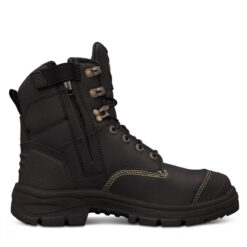150mm Black Zip Sided Boot