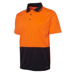 Adults And Kids Hi Vis Non Cuff Traditional Polo