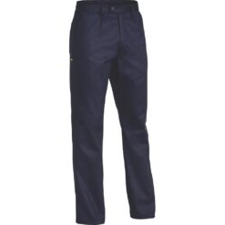 Bisley BP6007 Navy Cotton Pants - Front
