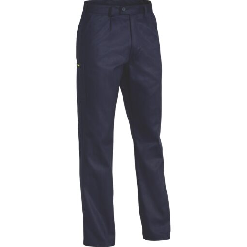 Bisley BP6007 Navy Cotton Pants - Front