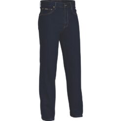 Bisley BP6050 Navy Work Jeans - Front
