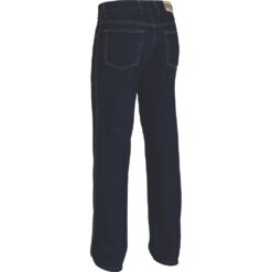 Bisley BP6050 Navy Work Jeans - Rear
