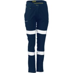 Bisley BPL6015T Navy Ladies Work Pants - Front