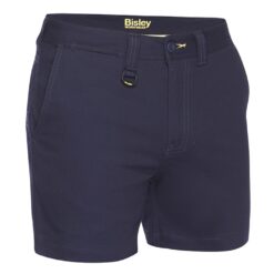 Bisley BSH1008 Work Short Shorts Navy - Front