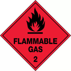Hazchem Labels – Flammable Gas 2
