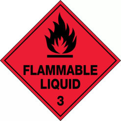 Hazchem Labels – Flammable Liquid 3