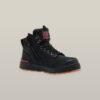 Women's 3056 Lace Up & Side Zip Safety Boot