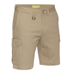 Bisley BCH1008 Cargo Shorts Khaki - Front