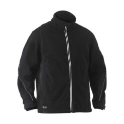 Bisley BJ6771 Microfleece Jacket Black - Front