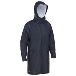 Bisley BJ6835 Navy Rain Coat Stretch - Hood