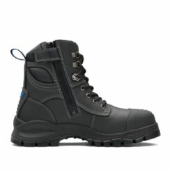 Blundstone 997 Black Unisex Zip Sided Safety Boots - Side