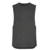 Syzmik ZH137 Sleeveless Shirt - Charcoal - Front