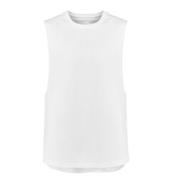 Syzmik ZH137 Sleeveless Shirt - White - Front